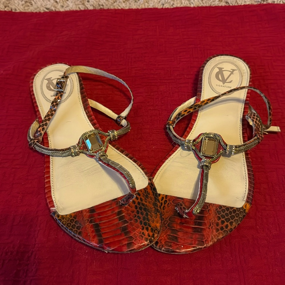 Vince Camuto, Size 9, red
